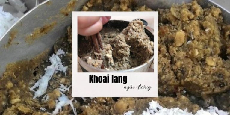 khoai lang ngào đường tuổi thơ